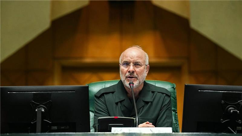 Irans Streitkräfte sind laut Parlamentssprecher Ghalibaf auf alles vorbereitet.