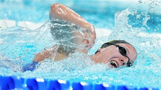 Isabel Gose ist mit der 4x200 Meter Freistil-Staffel ausgeschieden. 