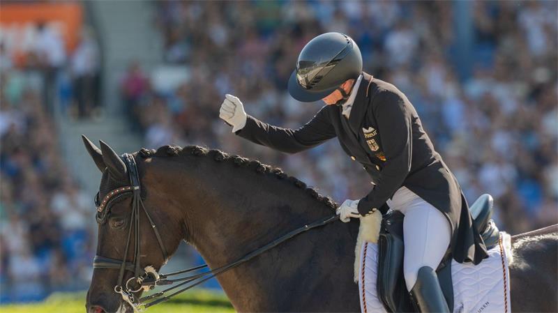 Isabell Werth gewinnt Bronze.