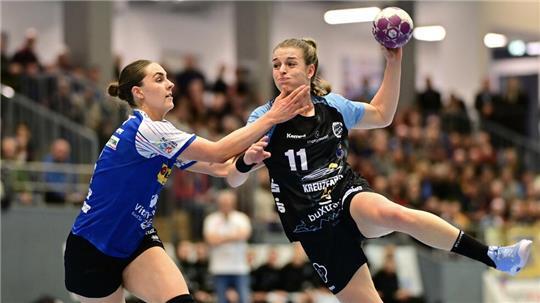 Isabelle Dölle erzielt gegen Blomberg vier Tore.