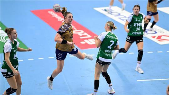 Isabelle Dölle erzielte acht Tore gegen den VfL Oldenburg.
