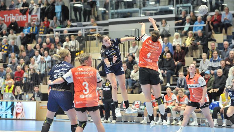 Isabelle Dölle ist neben Anika Hampel die beste Torschützin des BSV.