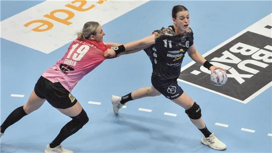 Isabelle Dölle spielt seit acht Jahren für den Buxtehuder SV. Bald ist Schluss.