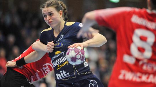 Isabelle Dölle und der BSV konnten sich im letzten Saisonspiel in Dortmund nicht durchsetzen.