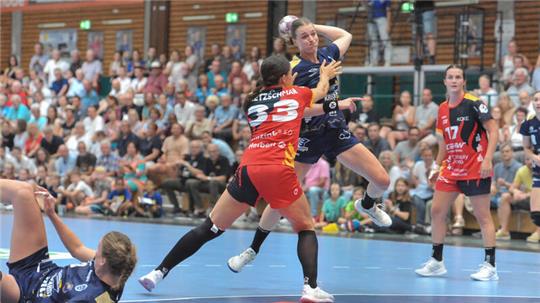 Isabelle Dölle war mit zehn Treffern beste Torschützin.