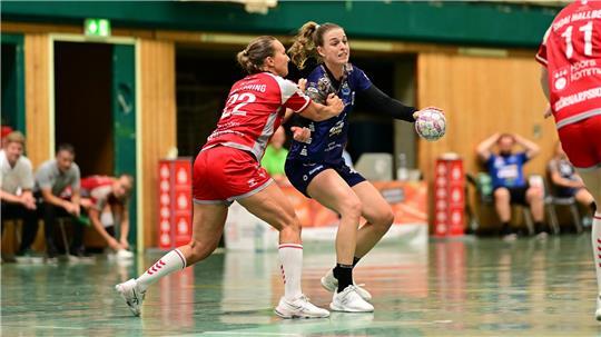 Isabelle Dölle warf insgesamt zehn Tore in den beiden Testspielen gegen Höör. Beide Spiele gewann der BSV.