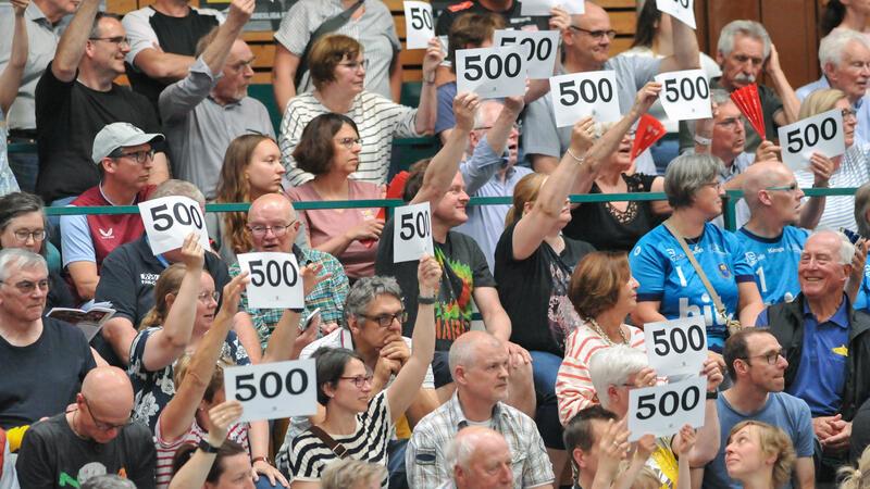 Isabelle Dölle wurde am Samstag für ihr 500. BSV-Tor gefeiert.