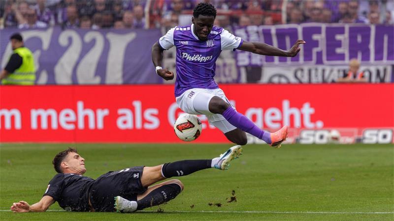 Schwacher VfL Osnabrück verpatzt Heimauftakt Ismail Badjie und der VfL Osnabrück waren am zweiten Spieltag chancenlos.