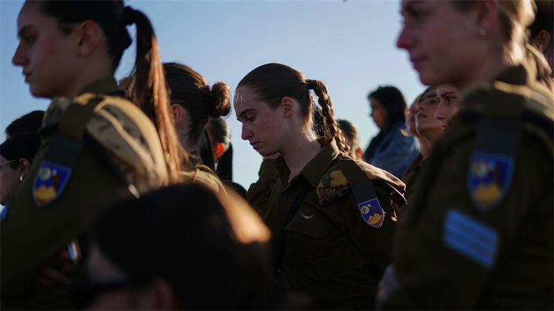 Israel erinnert an das Massaker am 7. Oktober 2023 und gedenkt der Opfer - hier in der Nähe des Kibbuz Nachal Oz im Süden Israels.