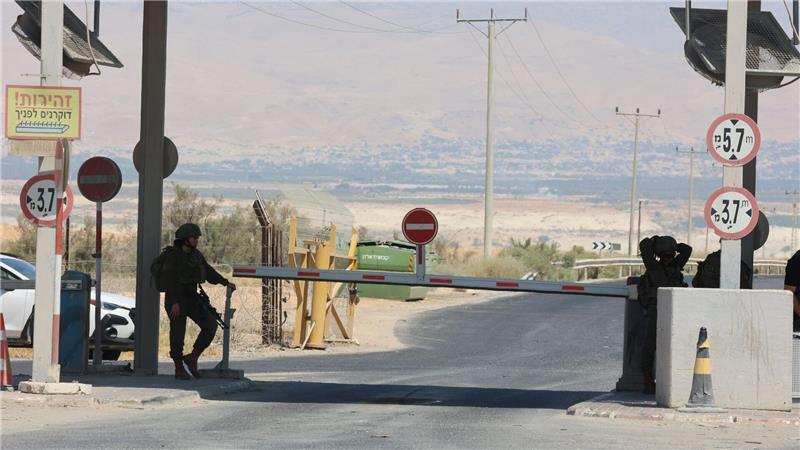 Israel kontrolliert den Grenzübergang zwischen Jordanien und dem Westjordanland. (Archivbild)