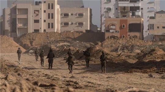 Israelische Soldaten in Chan Junis (Archivbild).