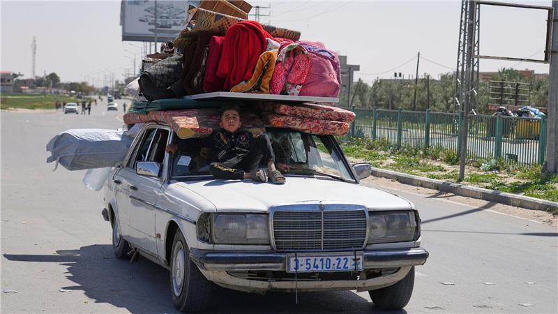 Israelischer Luftangriff im Libanon - UN: Panik in Gaza Israels Armee rief die Menschen im Großteil von Rafah zur Flucht auf.