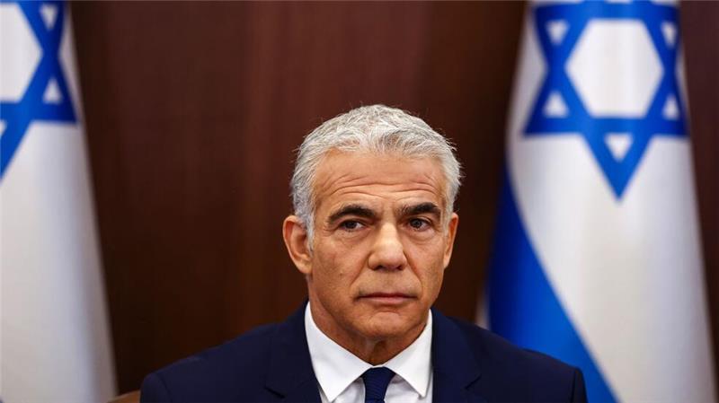 Israels Oppositionsführer Jair Lapid. (Archivbild)