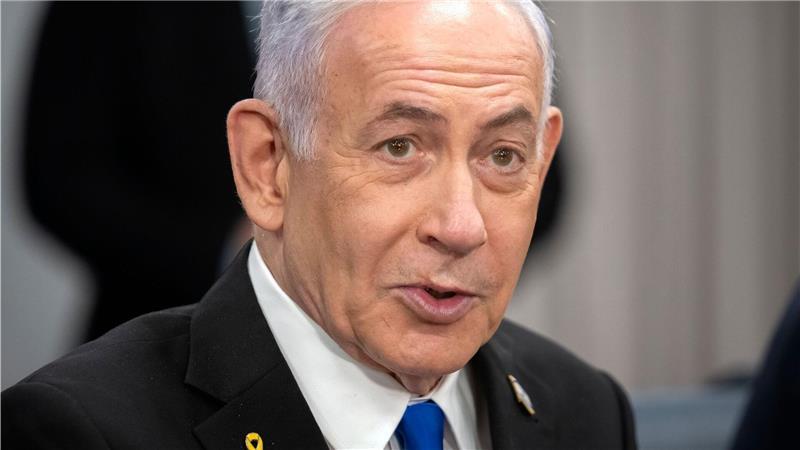 Israels Premier Netanjahu bekräftigt seine Ziele im Gaza-Krieg. 