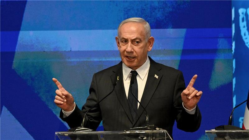 Israels Armee erwartet monatelange Kämpfe in Stadt Gaza Israels Premier Netanjahu droht einmal mehr der Hamas. (Archivbild)