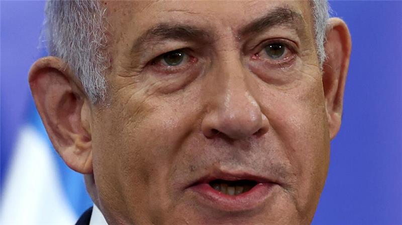 Israel stoppt nach Waffenruhe-Ende Einfuhren in Gazastreifen Israels Regierungschef Netanjahu will, dass die Hamas weitere Geiseln freilässt. (Archivbild)