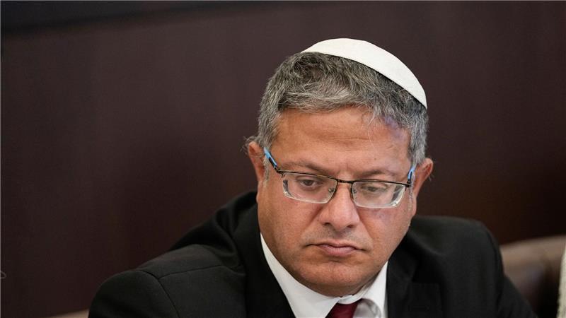 Israels Sicherheitsminister Itamar Ben-Gvir fordert unter anderem die Verhaftung des palästinensischen Präsidenten Mahmud Abbas, sollten die UN Pläne für die Gründung eines palästinensischen Staats vorantreiben. (Archivbild)