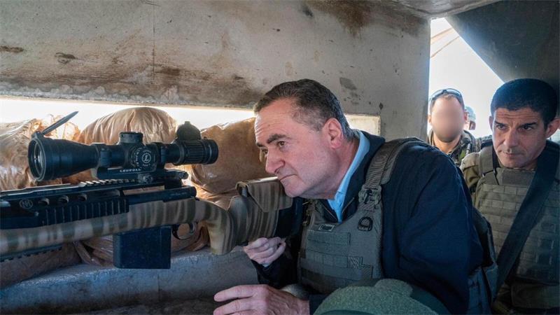 Israels Verteidigungsminister Katz knüpft einen Truppenabzug aus dem Südlibanon an eine vollständige Entwaffnung der libanesischen Hisbollah-Miliz. (Archivbild)