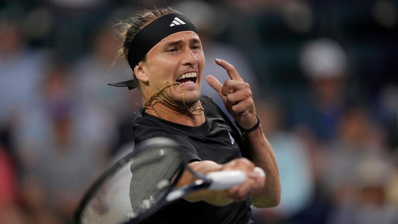 Zverev und Kerber stehen im Achtelfinale von Indian Wells Ist beim Turnier in Indian Wells ins Achtelfinale eingezogen: Alexander Zverev.