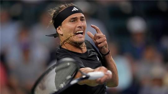Ist beim Turnier in Indian Wells ins Achtelfinale eingezogen: Alexander Zverev.
