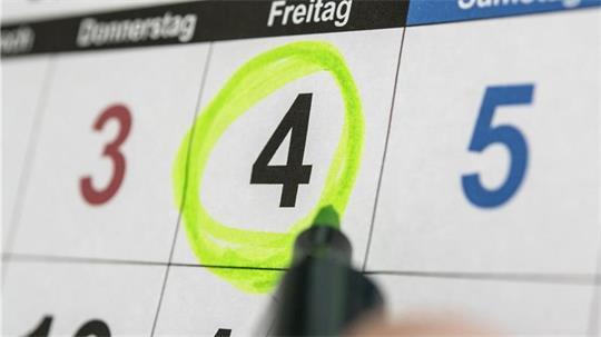 Ist der Feiertag ein Donnerstag, kann aus nur einem Urlaubstag ein langes Wochenende werden.