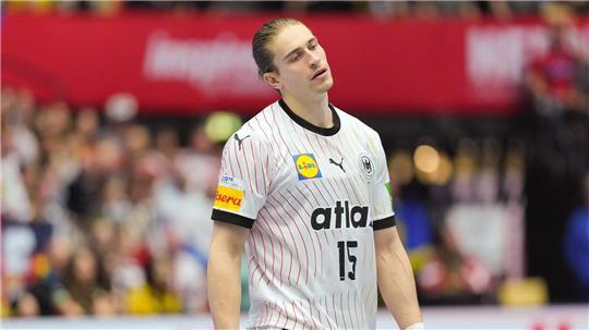 Ist erkältet: DHB-Spielmacher Juri Knorr.