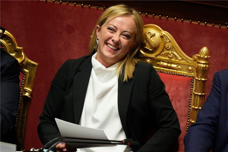 Italiens Ministerpräsidentin Giorgia Meloni ist auch Mutter.