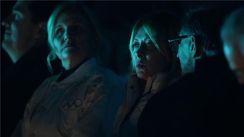 „Großes, großartiges Italien“: Medien zum Olympia-Abschluss Italiens Ministerpräsidentin Giorgia Meloni und IOC-Präsidentin Kirsty Coventry