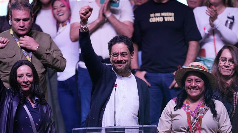 Ivan Cepeda vom linken Bündnis Pacto Histórico war der Wunschkandidat von Amtsinhaber Petro.