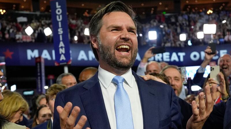 J.D. Vance wurde von Trump zum Vizekanidaten auserkoren.