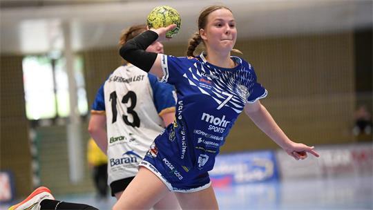 JSG-Handballerin Sophia Böger war elf Mal in der B-Jugend erfolgreich.