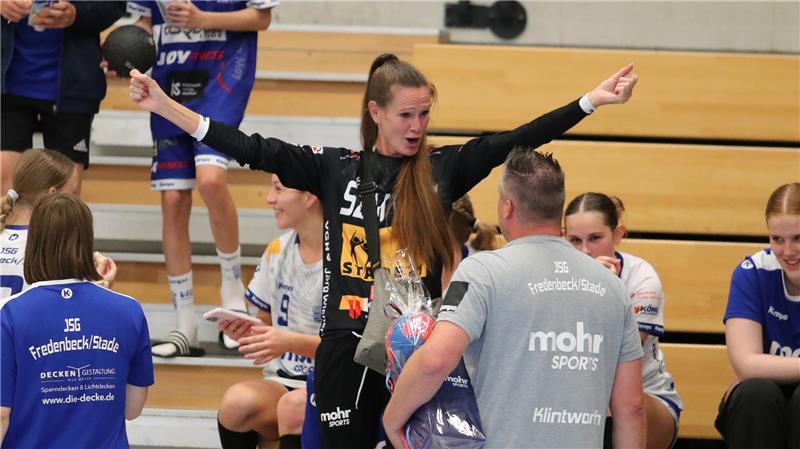 JSG-Trainerin Sylvana Zasendorf-Motzkus.
