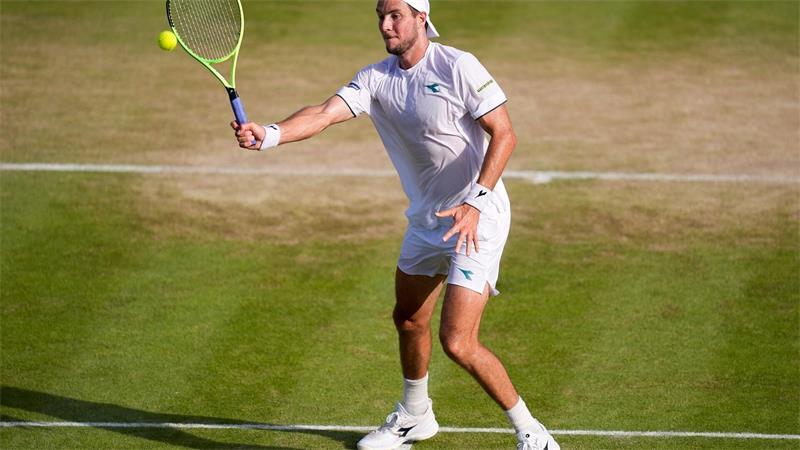 Jan-Lennard Struff spielte sein erstes Wimbledon-Achtelfinale.