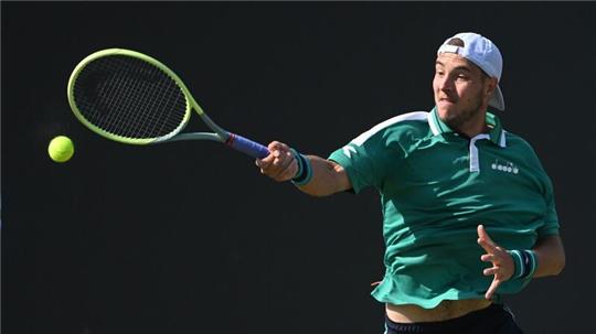 Jan-Lennard Struff verlor sein Halbfinale gegen Jack Draper in zwei Sätzen.