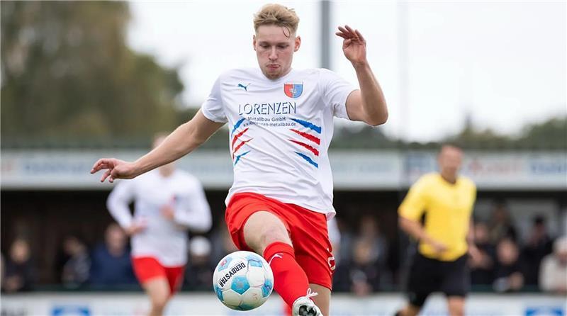 Jan-Miklas Steffens erzielte bisher fünf Tore im Pokalwettbewerb.