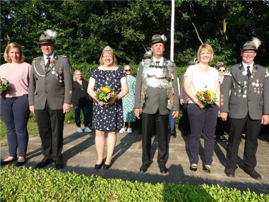 Jan-Peter und Maike Prien, Rainer und Petra Haase, Frank und Rebecca Peper. Foto: Wilfried Stresow