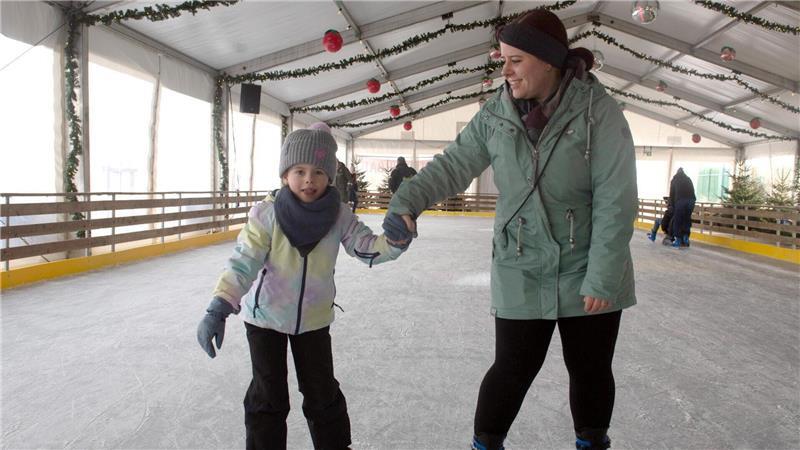 Jana Grotheer und Tochter Sophia aus Otterndorf kommen immer wieder gern.