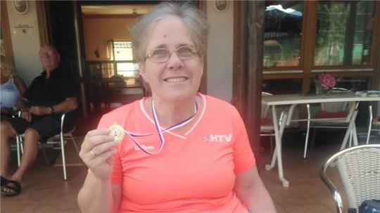 Jane Möller freut sich über den vierten Platz.