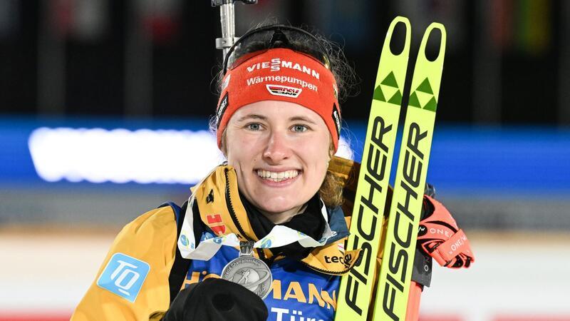Janina Hettich-Walz gewann im WM-Einzel völlig überraschend Silber.