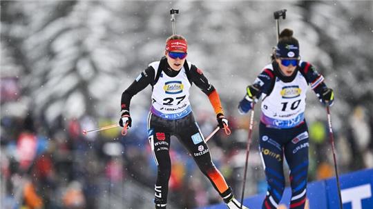 Janina Hettich-Walz (l) in Aktion. Foto: Gian Ehrenzeller/KEYSTONE/dpa