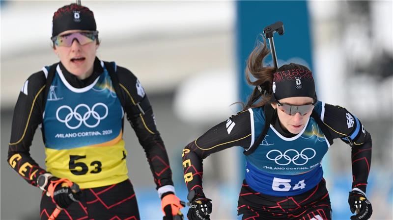 Janina Hettich-Walz (l) schickt Vanessa Voigt ins Rennen.