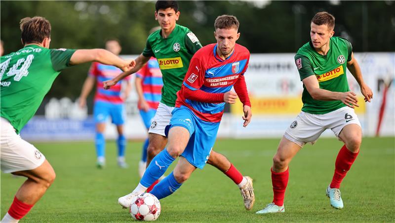 Jannes Wulff bereitete das 2:0 in Hannover für Miguel Fernandes vor.