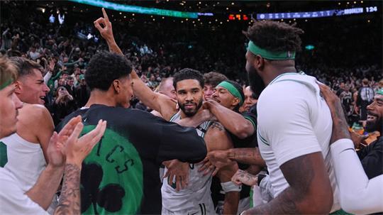 Jayson Tatum warf Boston gegen Brooklyn in letzter Sekunde zum Sieg.