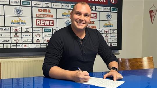 Jean-Pierre Richter hat bis 2026 bei Eintracht Norderstedt unterschrieben.