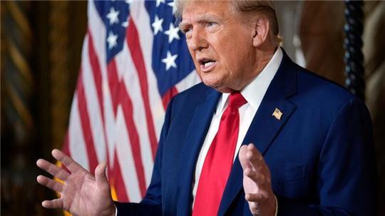 „Jederzeit, überall, an jedem Ort!“: Donald Trump.