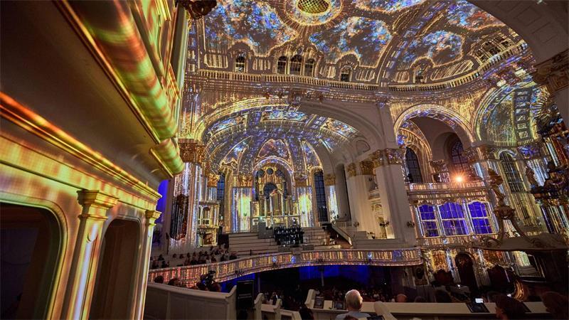 Jedes Detail der Kirche wurde mit einem 3D-Scanner genau vermessen.