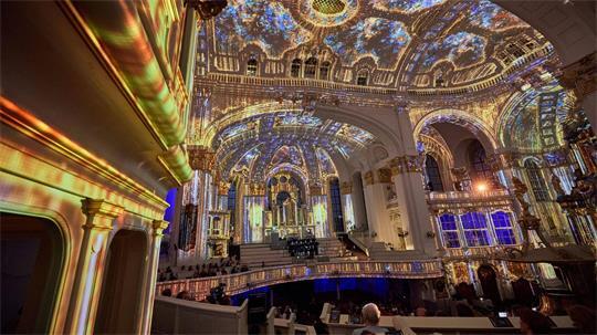 Jedes Detail der Kirche wurde mit einem 3D-Scanner genau vermessen.