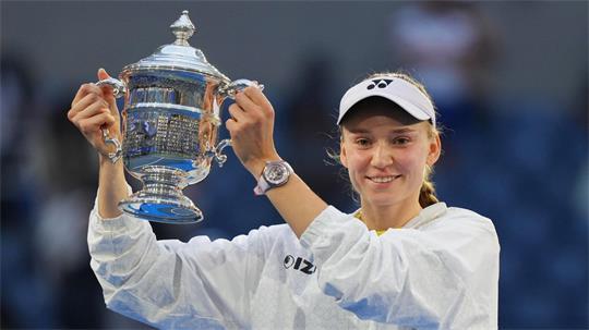 Jelena Rybakina ist neue US-Open-Champion. 