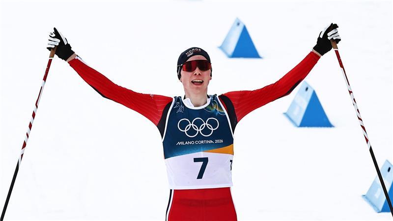 Jens Luraas Oftebro war bei sehr schwierigen Bedingungen der beste Kombinierer.