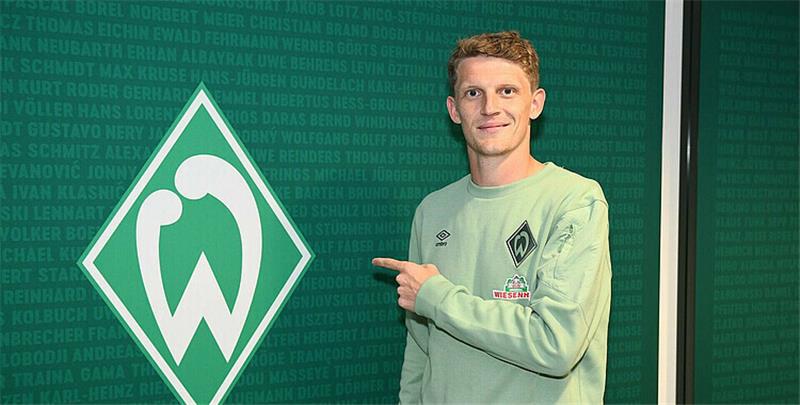 Jens Stage (25) wechselt vom FC Kopenhagen zum SV Werder Bremen. Foto: WERDER.DE